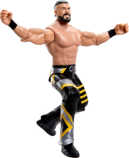 Mattel WWE Andrade Action Figure, Main Event Series #155 6-inch Collectible with 10 Articulation Points & Life-Like Look, JCV49
