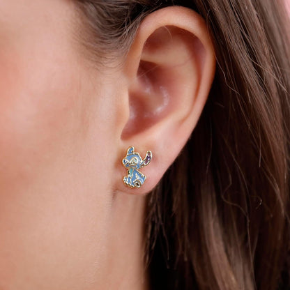 Stitch & Angel Mismatch Stud Earrings
