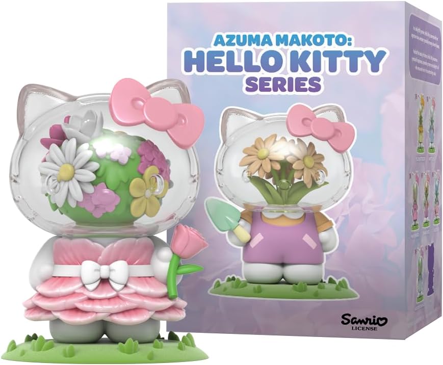 Mighty Jaxx Azuma Makoto x Sanrio: Hello Kitty Series | Blind Box Collectible Figurines | One Pack - Contains One Random Figure