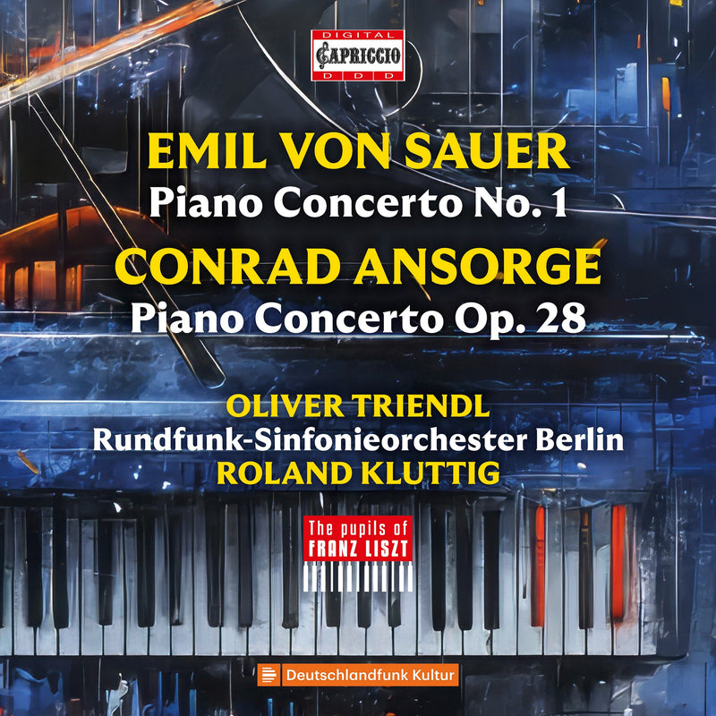 Emil Von Sauer: Piano Concerto No. 1/Conrad Ansorge: Piano...