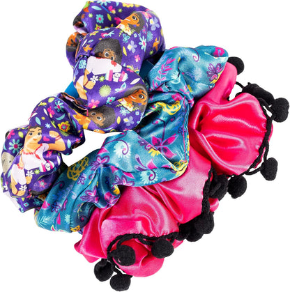 `Disney - Encanto Pink, Purple And Blue 3 Piece Scrunchie Set`