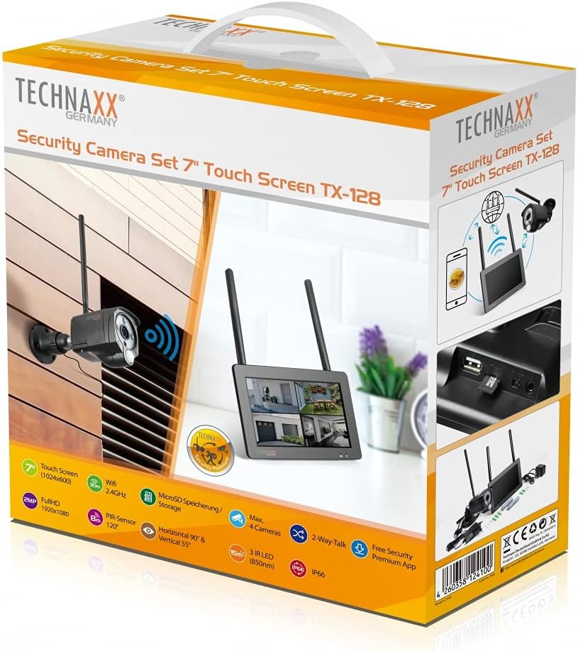 Ip Camera Ext Kit Display Tx-128