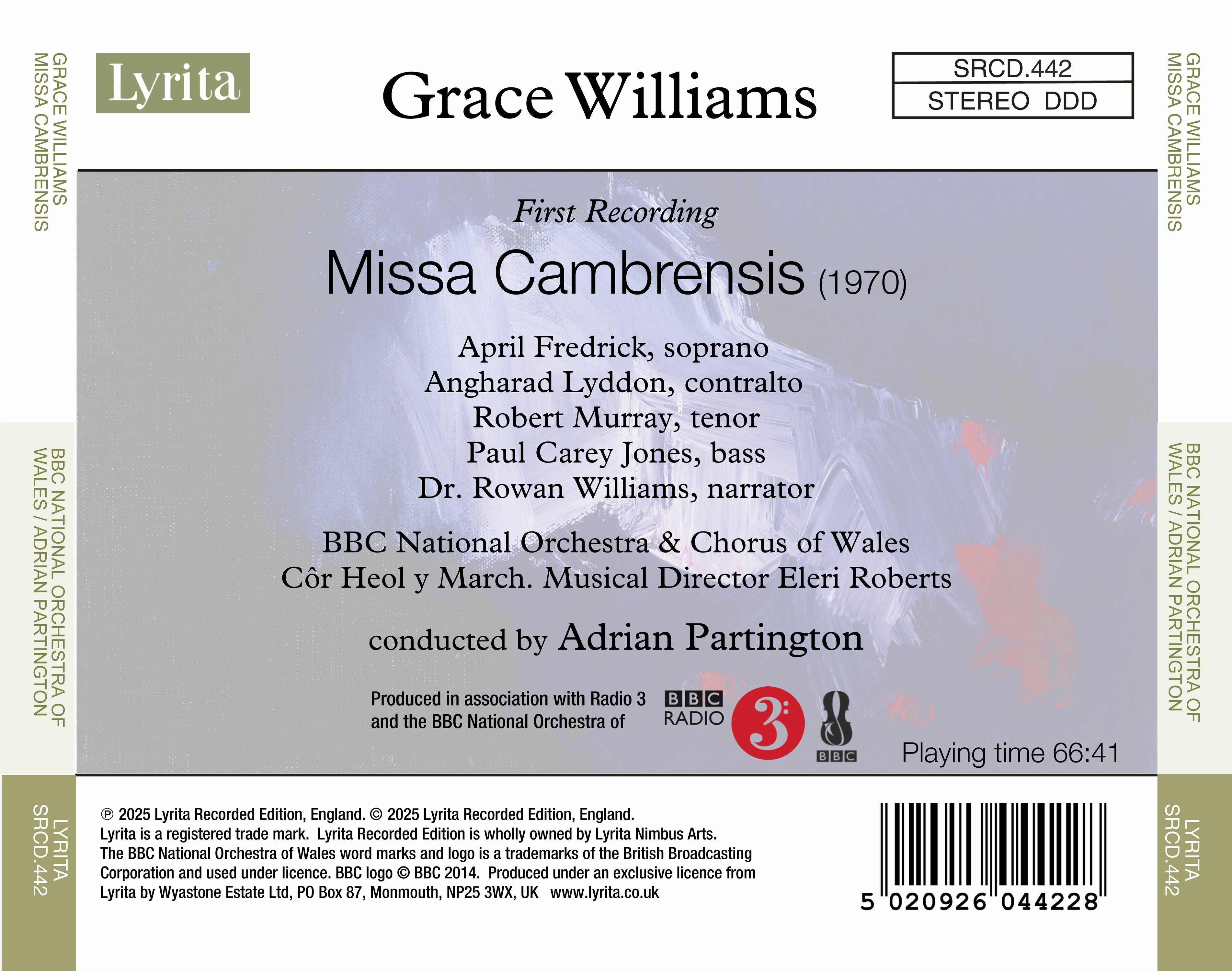 Grace Williams: Missa Cambrensis