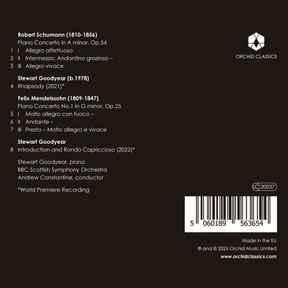 Stewart Goodyear: Mendelssohn/Goodyear/Schumann