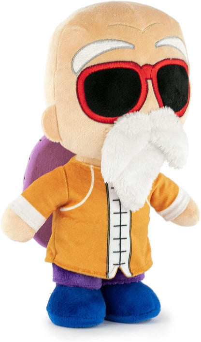 BARRADO Peluche dei Personaggi di 28 cm - Goku, Muten Roshi, Krilin, Puar - Qualità Super Soft (28 cm, Muten Roshi)