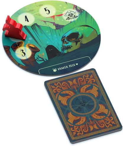 AllPlay Sail Board Game - Co-op Trick Taking Game - 2 Players - 20 Minute Play Time (Sail Base Game