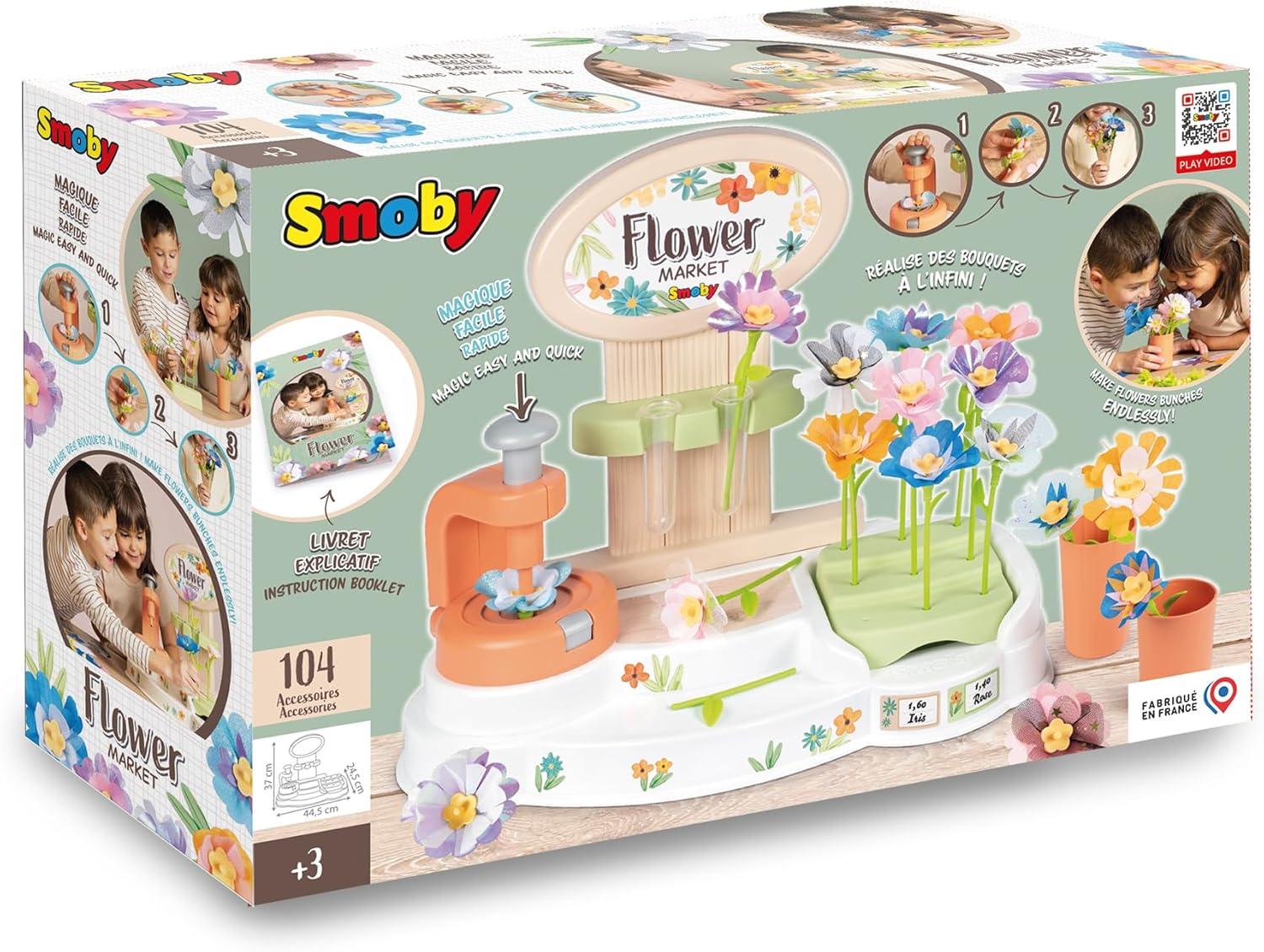 Smoby - Flower Market (7600350407)