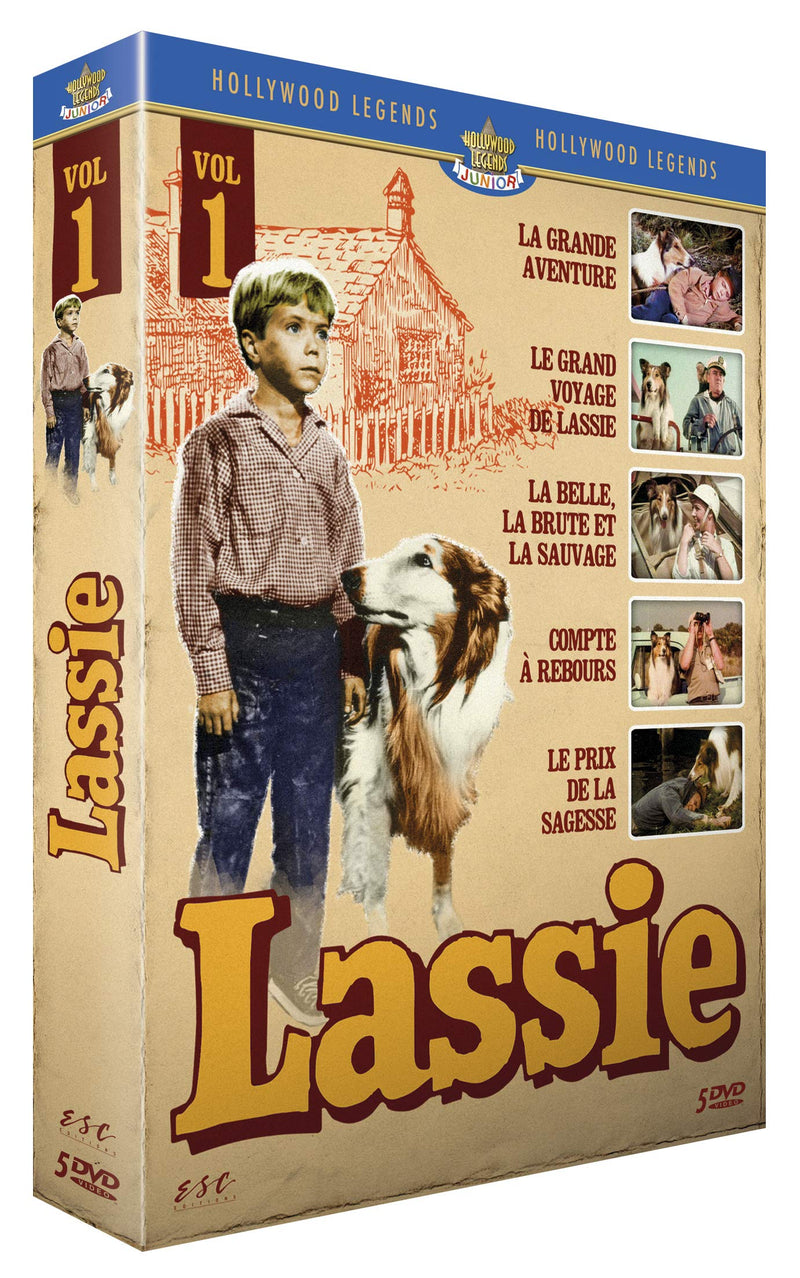 Coffret lassie, les longs métrages, vol. 1, 5 films