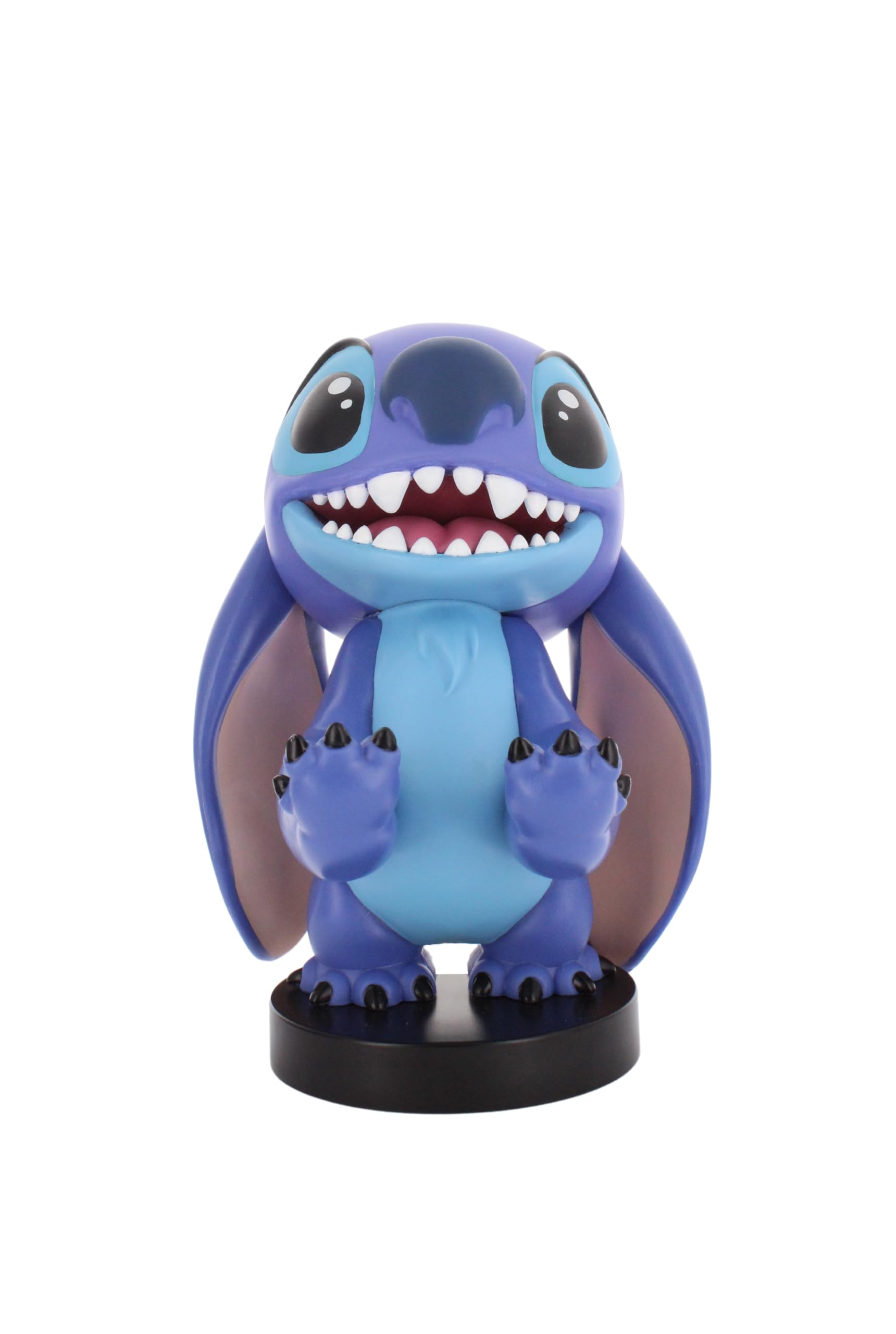 Cable Guys - Disney Smiley Stitch Gaming Accessories Holder & Phone Holder for Most Controller (Xbox, Play Station, Nintendo Switch) & Phone
