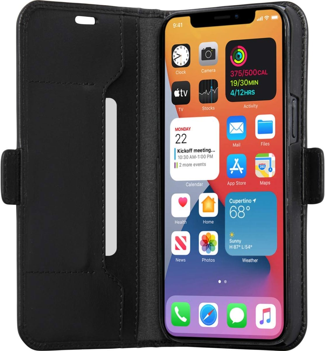 dbramante1928 Copenhagen Slim - iPhone 12 Pro Max 6.7" - Black