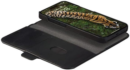dbramante1928 Lynge, lederen beschermhoes voor iPhone 15, zwart, zwart, Utility