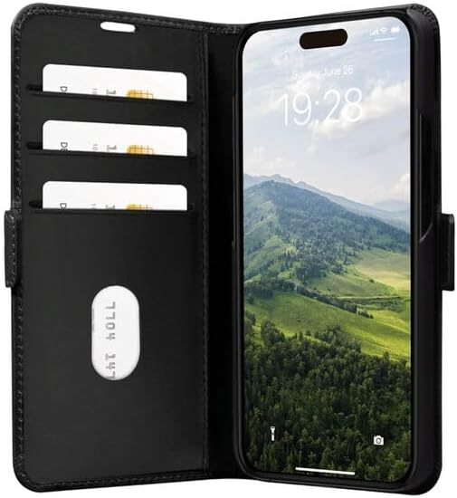dbramante1928 Copenhagen für iPhone 15 Pro in Schwarz