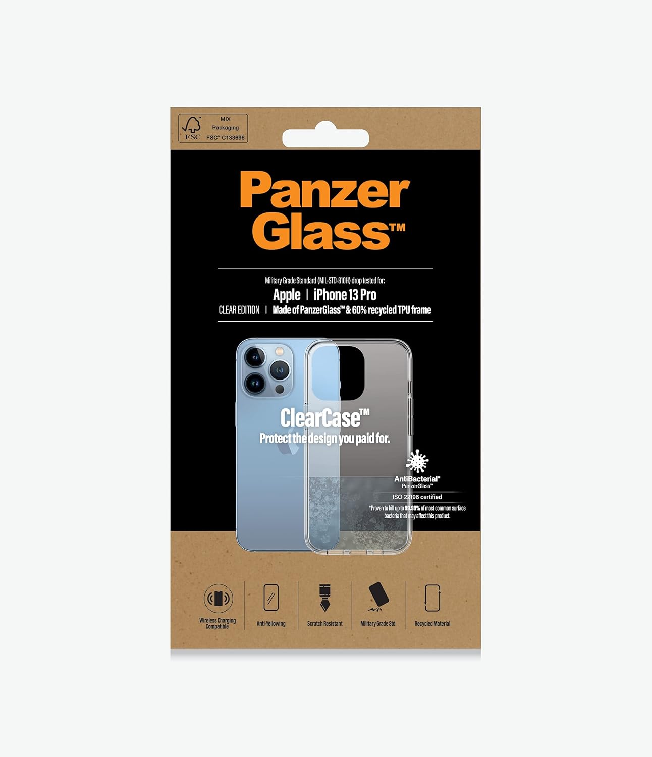 PanzerGlass ® ClearCase iPhone 13 Pro