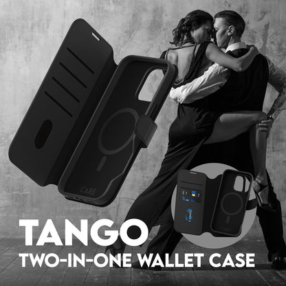PanzerGlass CARE by ® Feature Case Tango Two-in-One Wallet w. MagSafe iPhone 16 Pro