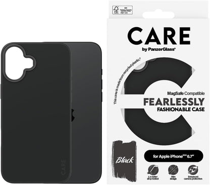 PanzerGlass CARE Fashion Colors MagSafe iPhone 16 Plus schwar