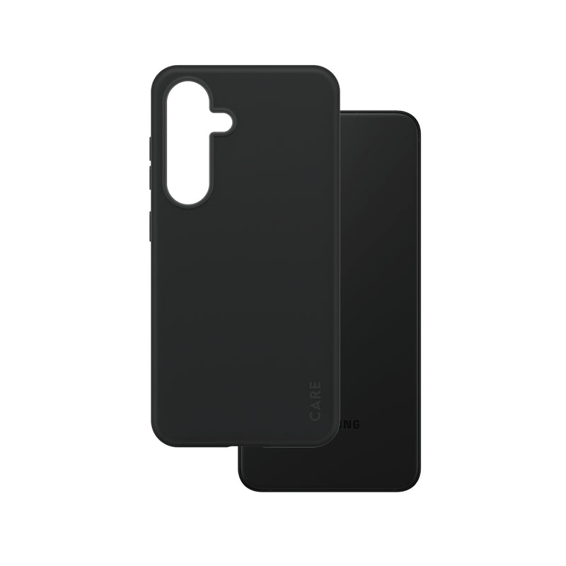 PanzerGlass CARE by ® Fashionable Case Black w. Qi Compatible Samsung Galaxy S24