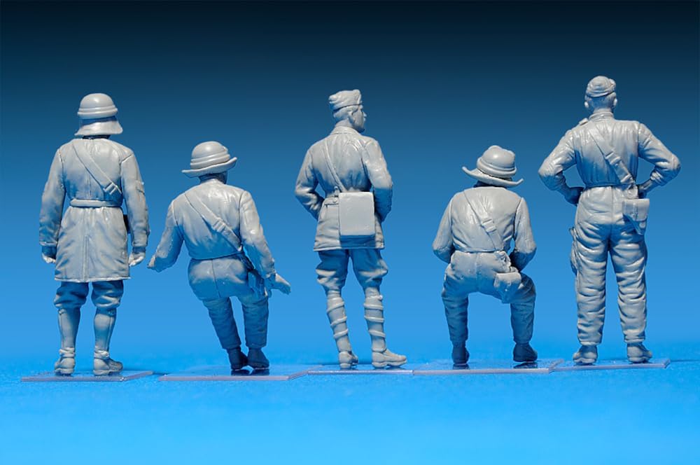 Miniart - italian tank crew 1/35 - miniart 35500
