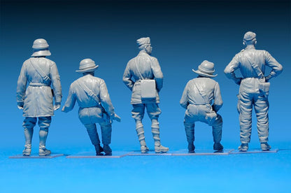 Miniart - italian tank crew 1/35 - miniart 35500