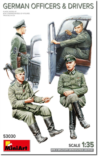 Miniart 1:35 - Ufficiali e piloti tedeschi