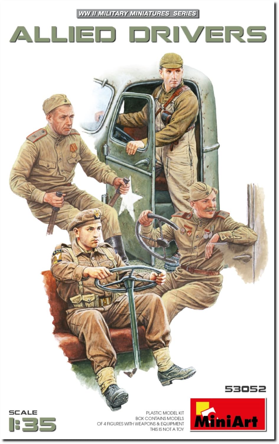 Miniart - allied drivers 1/35 - miniart 53052