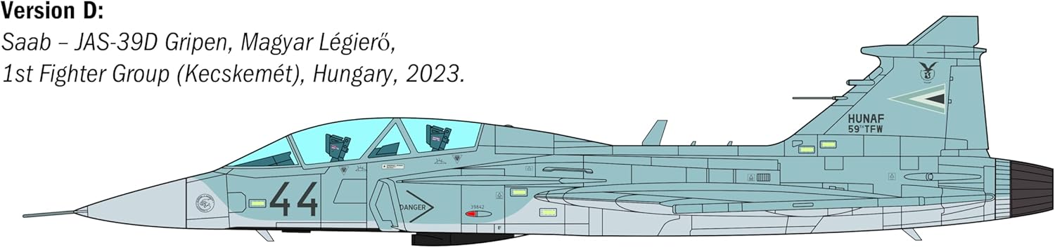 Italeri 1/48 JAS-39 Gripen Twin Seater # 2664