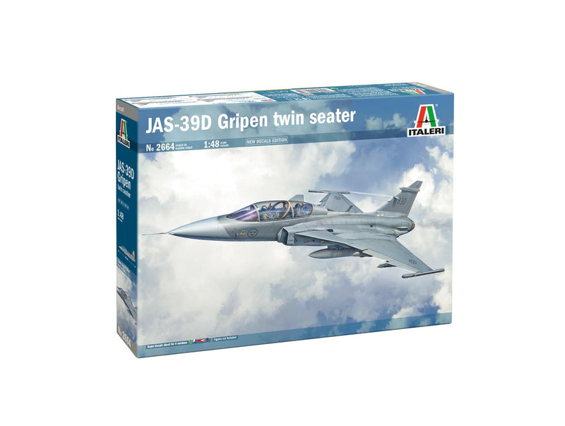 Italeri 1/48 JAS-39 Gripen Twin Seater # 2664