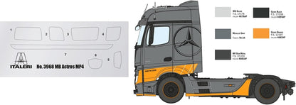Italeri - 1/24 Mb Actros Mp4 Big Space Grand Prix Edition (01/25) *