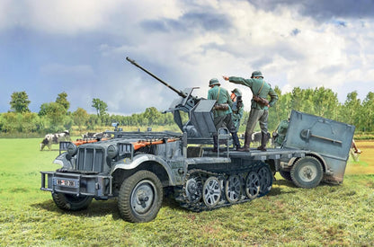 SdKfz 10-4 Half Track with Flak 30 1/35 Italeri