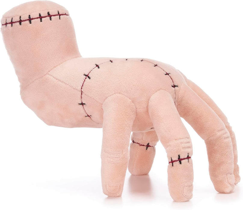 Wednesday 8.5" (21cm) The Thing Hand Plush Soft Toy On Display Plinth