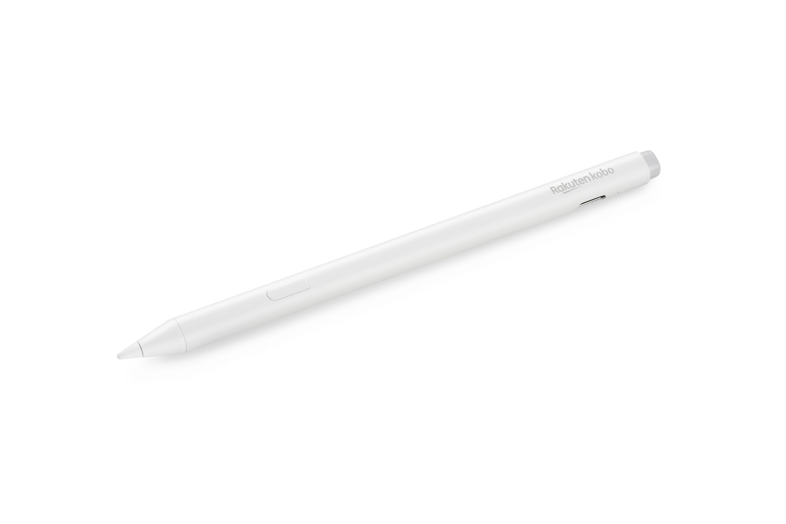 Kobo Stylus 2 | White | Mark Up, Write Notes and Make Highlights | Rechargeable via USB-C |Compatible with 7" Libra Colour eReader & Kobo Sage eReader