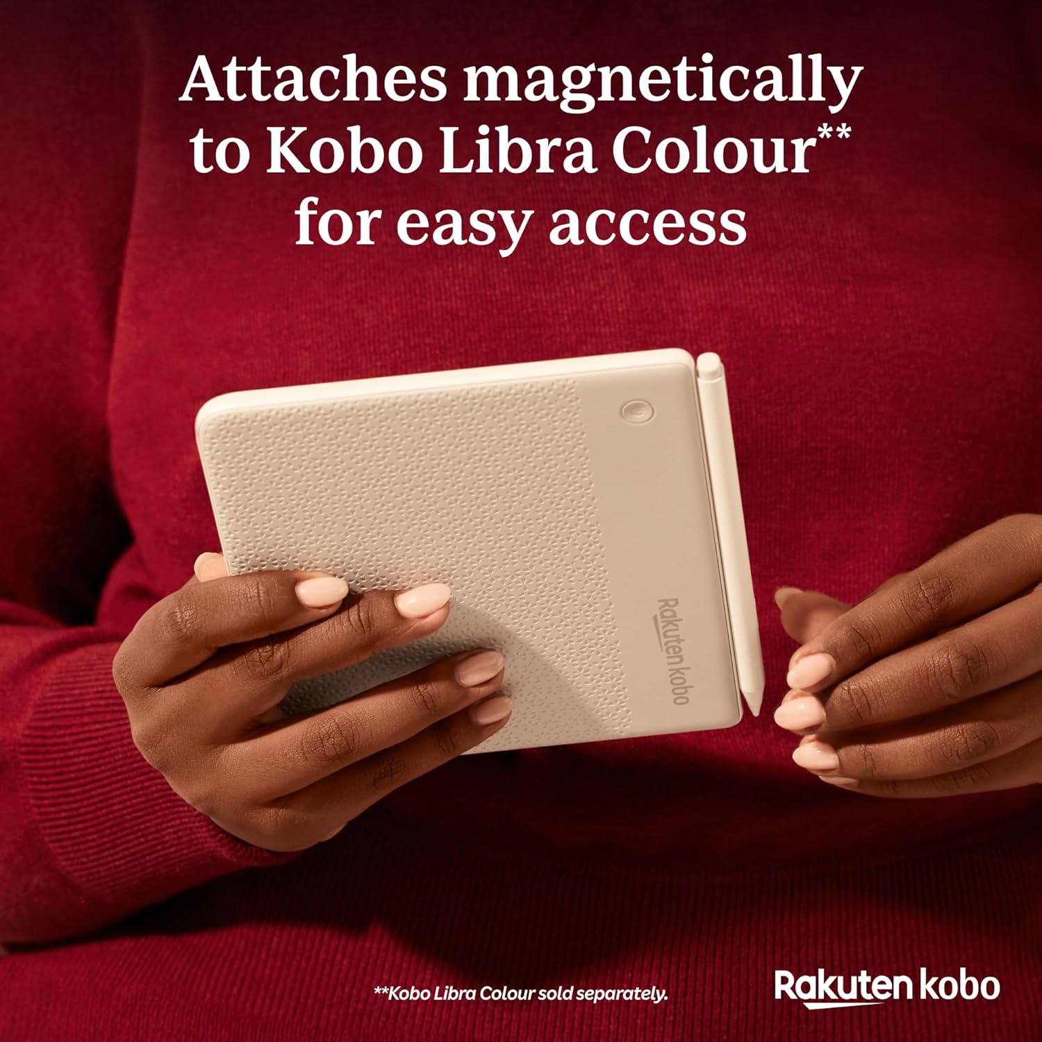 Kobo Stylus 2 | White | Mark Up, Write Notes and Make Highlights | Rechargeable via USB-C |Compatible with 7" Libra Colour eReader & Kobo Sage eReader