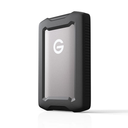 SanDisk Professional 2 To G-DRIVE ArmorATD, HDD portable USB-C (5Gbps), USB 3.2 Gen 1, Thunderbolt 3, jusqu'à 130 MB/s, résistant à la poussière, aux chutes, aux chocs et à l'eau