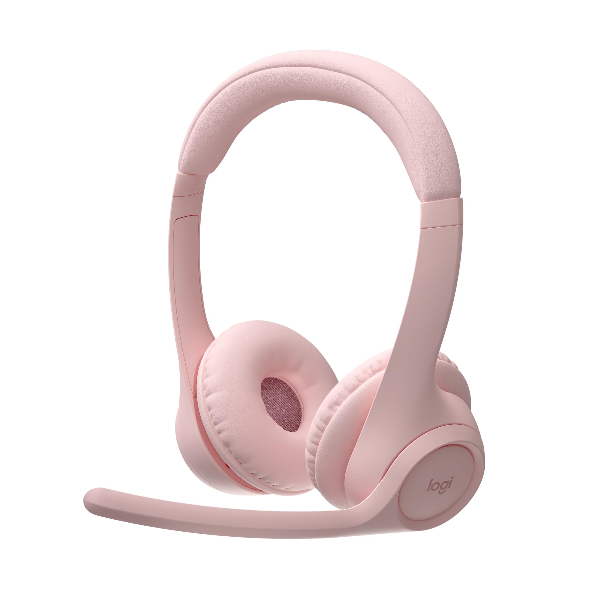Logitech Zone 300 Casque Bluetooth sans Fil avec Microphone Anti-Parasite, Compatible avec Windows, Mac, Chrome, Linux, iOS, iPadOS, Android - Rose