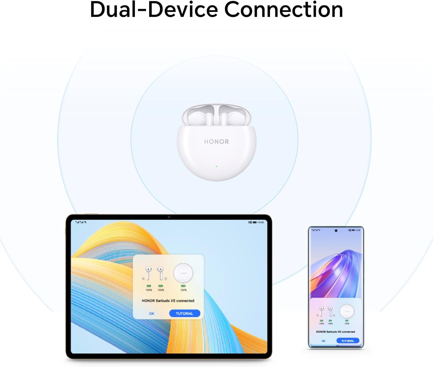 HONOR Earbuds X5 Wireless Earphones - White