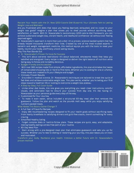 The Dr Now's 1200-Calorie Diet Plan