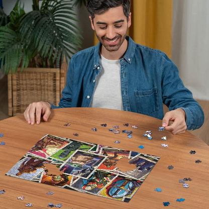 Ravensburger Star Wars-The Mandalorian: in Search of The Child 500 Piece Jigsaw Puzzle | Unique Piece Design | Softclick Technology | Ideal for Adults and Family