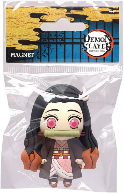 Demon Slayer: Kimetsu No Yaiba Series 1 3D Foam Collectible Figural Magnet for Teenager Gift -Nezuko
