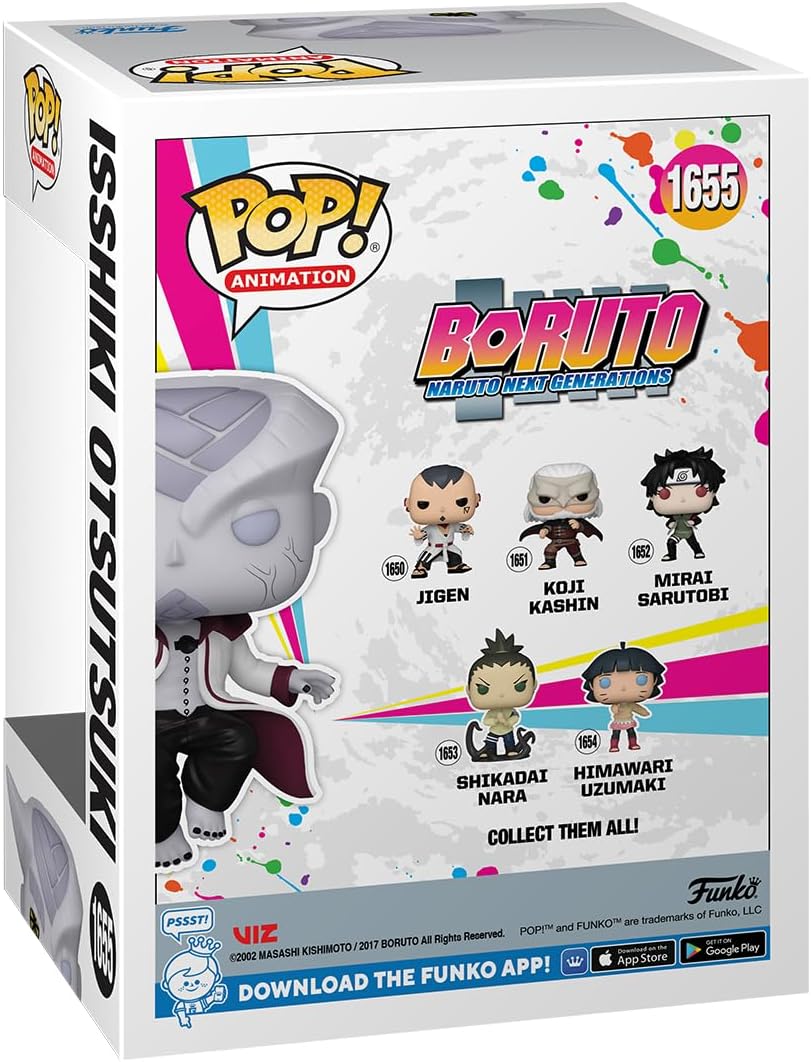 Funko Pop! Animation: Boruto: Naruto Next Generations - Isshiki Otsutsuki, Glow in The Dark, Amazon Exclusive
