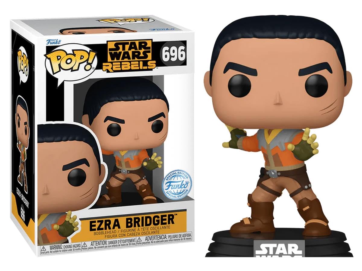 Funko Pop Star Wars Rebels Ezra Bridger Exclusive 696, FU77982