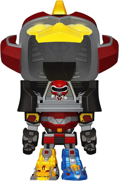 Funko Bitty Bots: Power Rangers - Megazord with Red Ranger! Bitty POP! - Power Rangers TV - 0.9 Inch & 4.85 Inch - Collectable - Gift Idea - Display