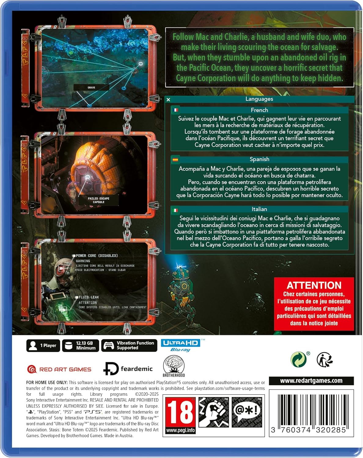 Stasis: Bone Totem (PlayStation 5)