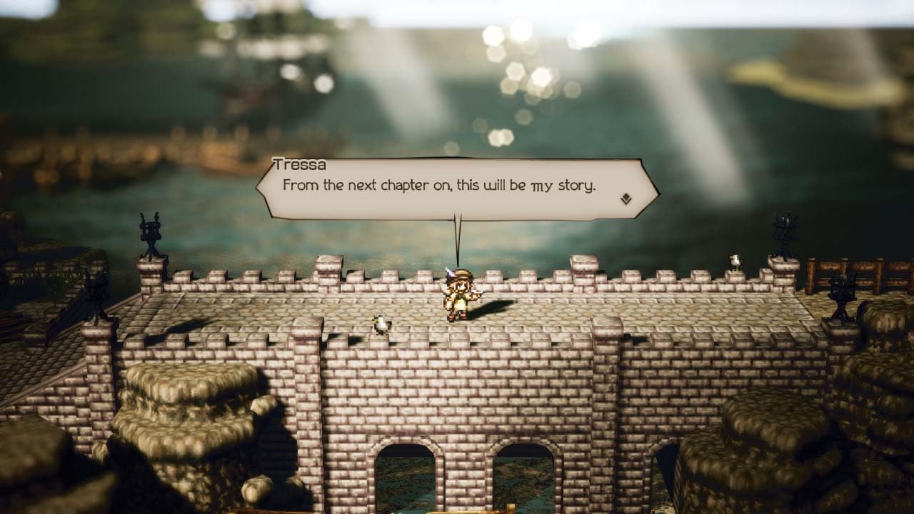 Octopath Traveler -Switch Code in box
