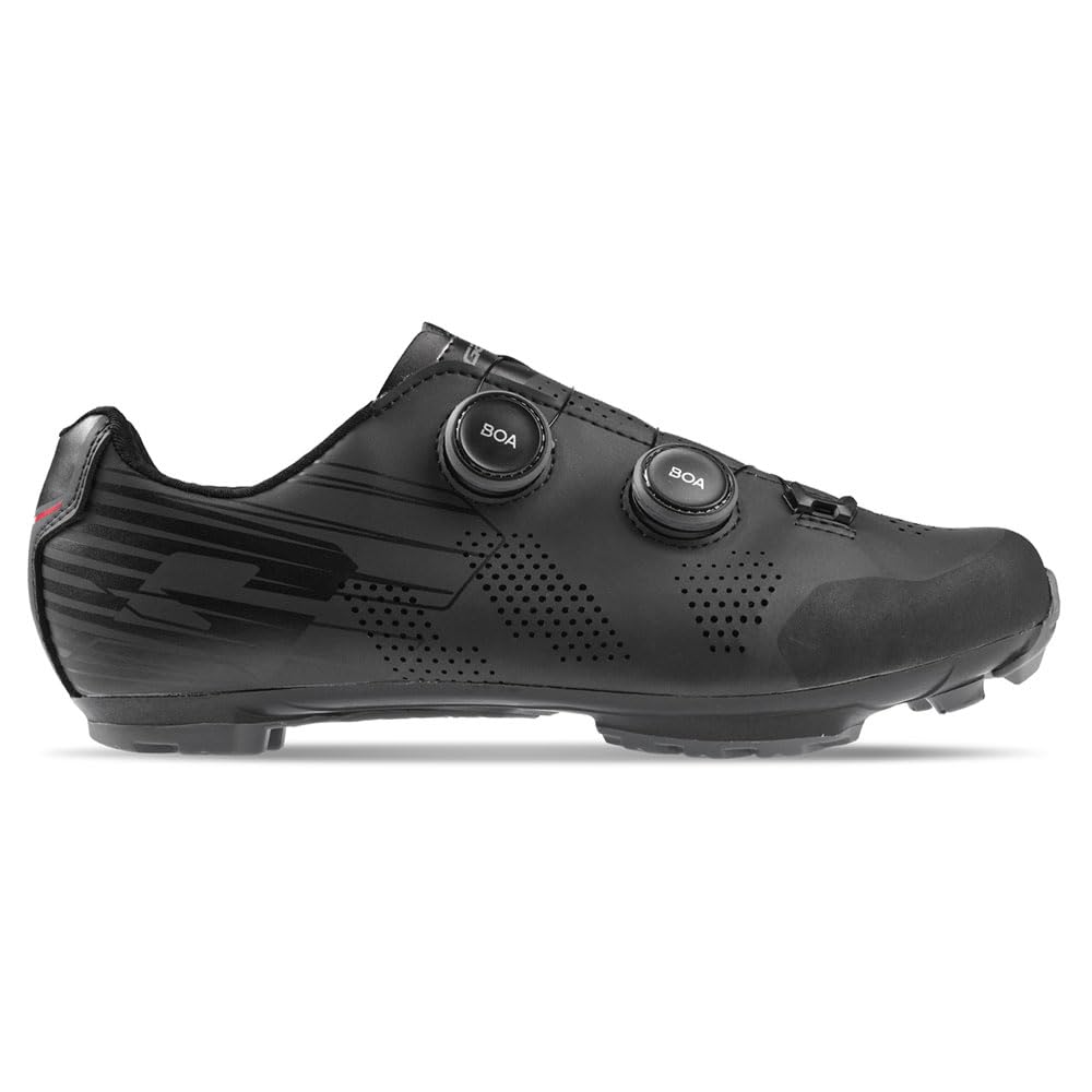 Gaerne Obsidian Gravel Shoes: Black 43