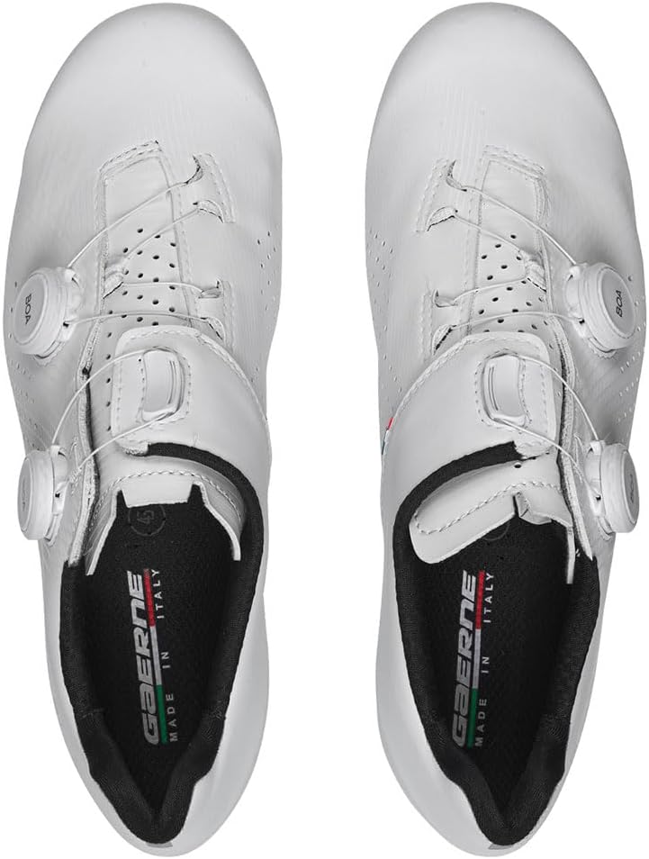 Gaerne Carbon G Fuga Road Cycling Shoes: Core White 47