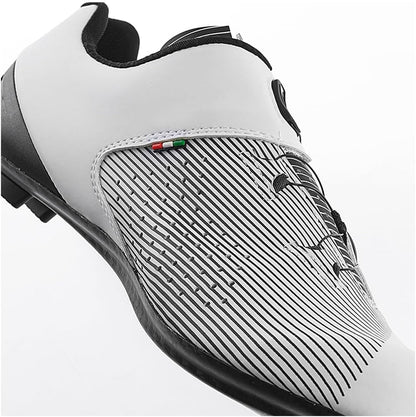 Gaerne Carbon G Fuga Road Cycling Shoes 2025: White/Black 42