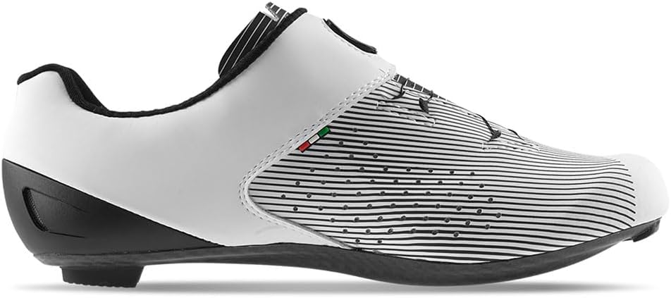 Gaerne Carbon G Fuga Road Cycling Shoes 2025: White/Black 45