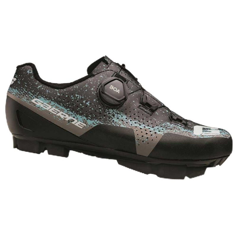 Gaerne Lampo Ladies Mtb Shoes 2025: Matt Black Grey Azure 42