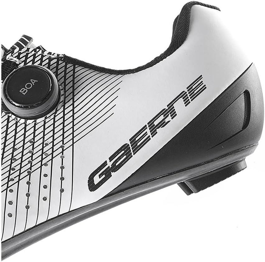 Gaerne Carbon G Fuga Road Cycling Shoes 2025: White/Black 43