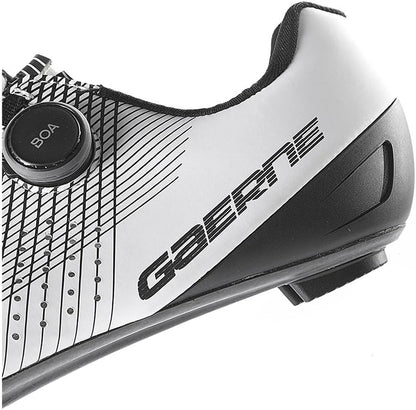 Gaerne Carbon G Fuga Road Cycling Shoes 2025: White/Black 43