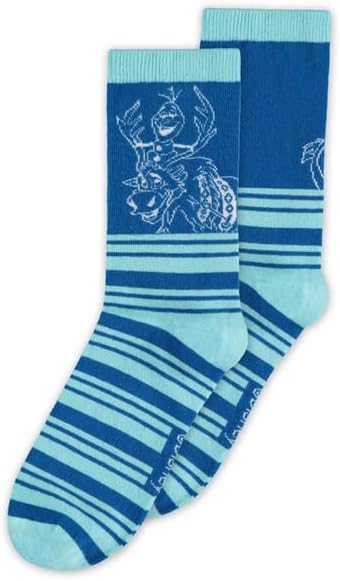 Die Eiskönigin Olaf – Pack of 3 Unisex Socks Multicoloured Disney, Fan Merch, Movies, TV Series